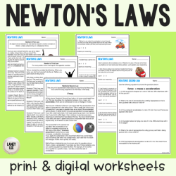 Color by number newton's laws answer