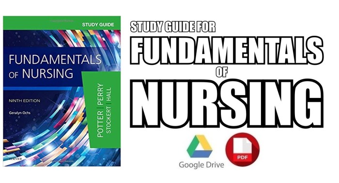 Study guide for fundamentals of nursing pdf